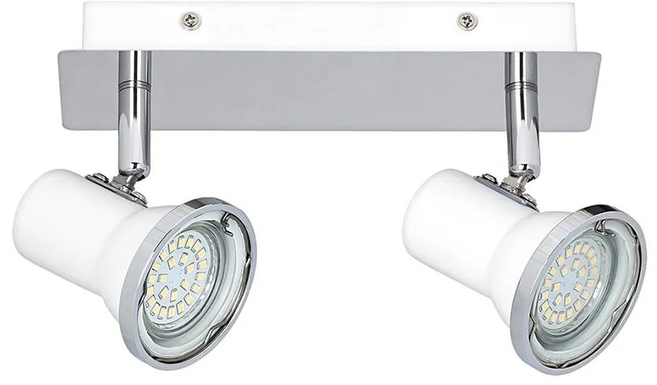 Rabalux 5498 - LED Faretto da bagno STEVE 2xGU10/4,5W/230V