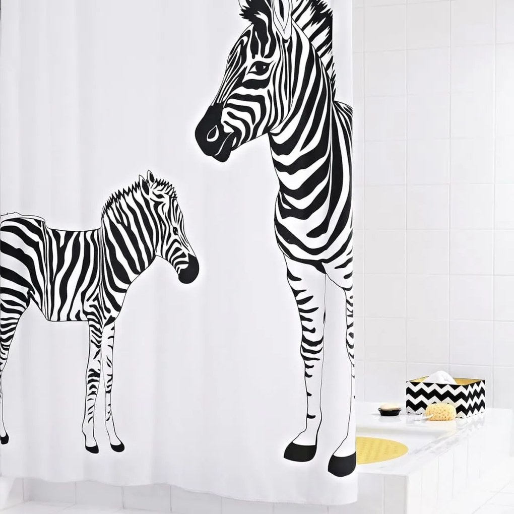Tenda Da Doccia Zebra 180x200 Cm /