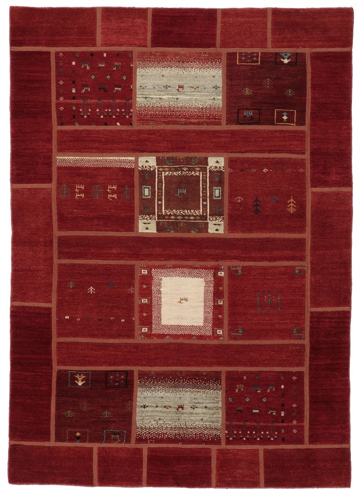 Gabbeh Tappeto persiano 240 x 170 (Iran) Annodato A Mano