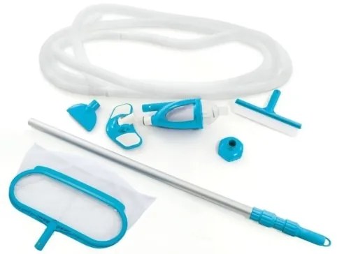 Kit Manutenzione piscina Con Aspiratore Deluxe Krystal Clear Intex 28003