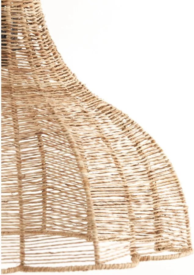 Lampadario in colore naturale ø 60 cm Tonoda - Light &amp; Living