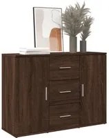 Credenza Rovere Marrone 90,5x29,5x65 cm in Truciolato 849880