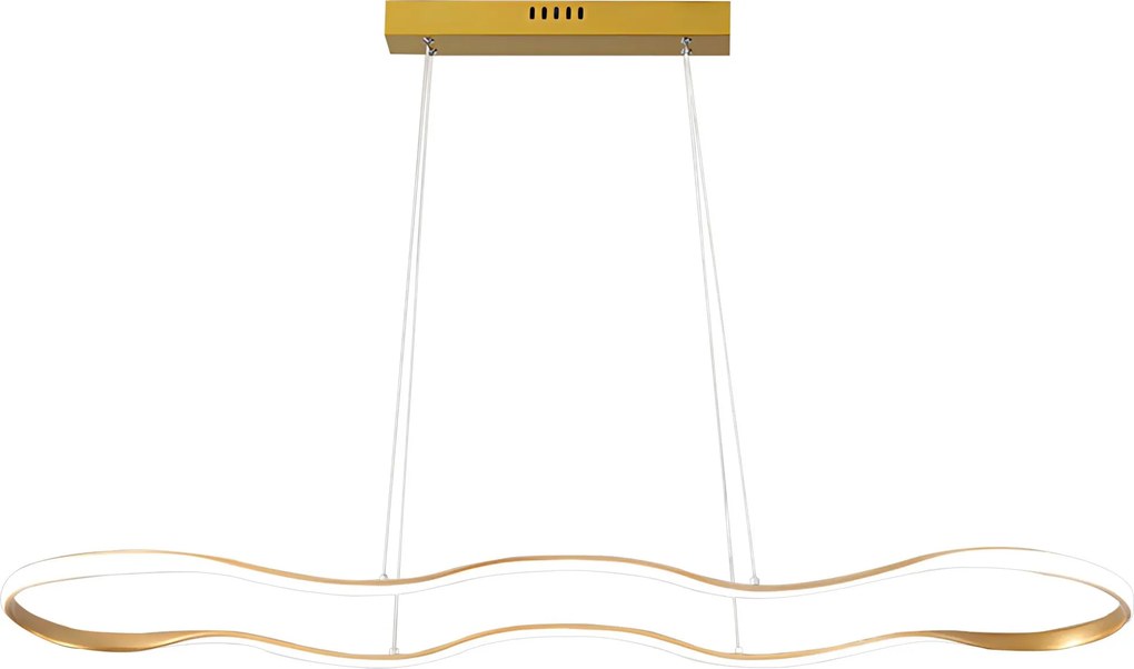 LAMPADA A SOSPENSIONE A LED LHJ027-CP 120cm Oro