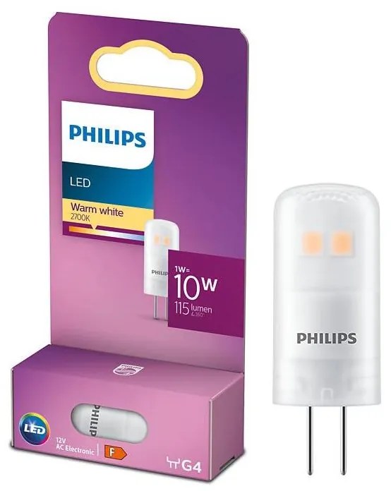 Lampadina LED Philips G4/1W/12V 2700K