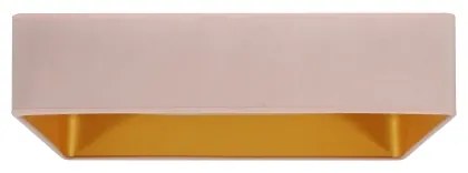 Brilagi-LED Plafoniera dimmerabile VELVET SQUARE LED/36W/230V Wi-Fi Tuya + telecomando rosa