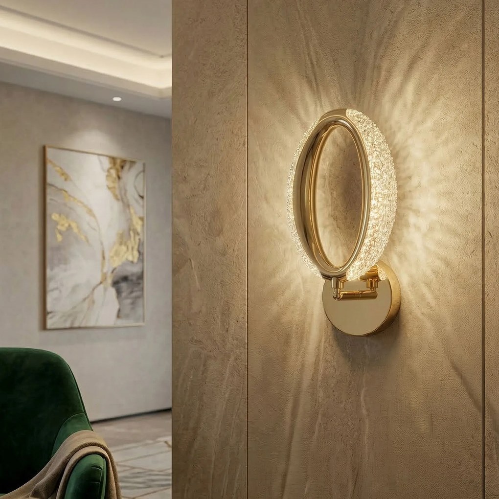 APPLIQUE DA PARETE LED G174-W GOLD