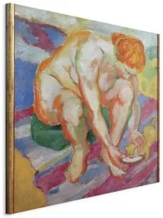 Quadro - Nude with cat (Franz Marc) Standard 40x40