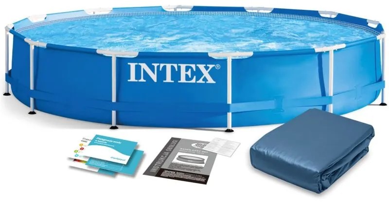 Piscina da giardino con struttura 366 x 76 cm 6 in 1 INTEX 28210