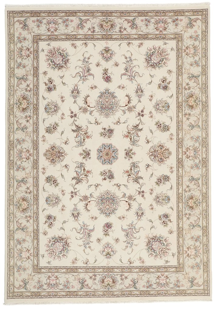 Tabriz Tappeto 240x170 (Iran) Annodato A Mano