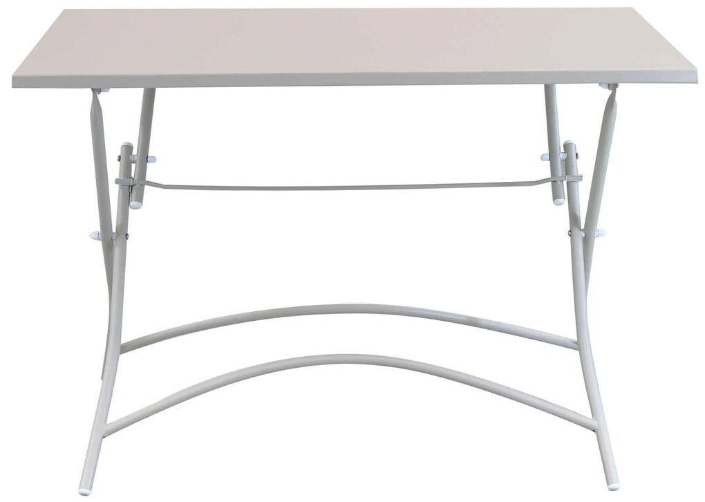 ROMANUS - set tavolo in alluminio e teak cm 110 x 70 x 72 h con 4 poltrone Romanus