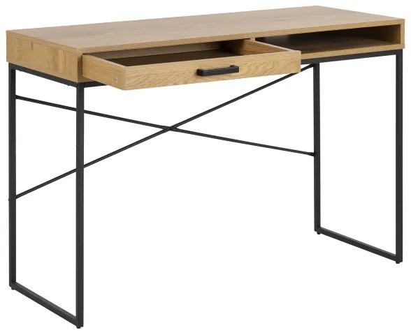 Scrivania SARON quercia/nero