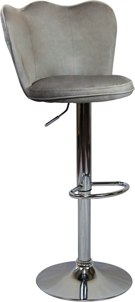 TAZ - sgabello moderno in velluto