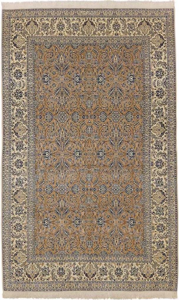 Nain Tappeto persiano 280x170 Marrone (Iran) Annodato A Mano