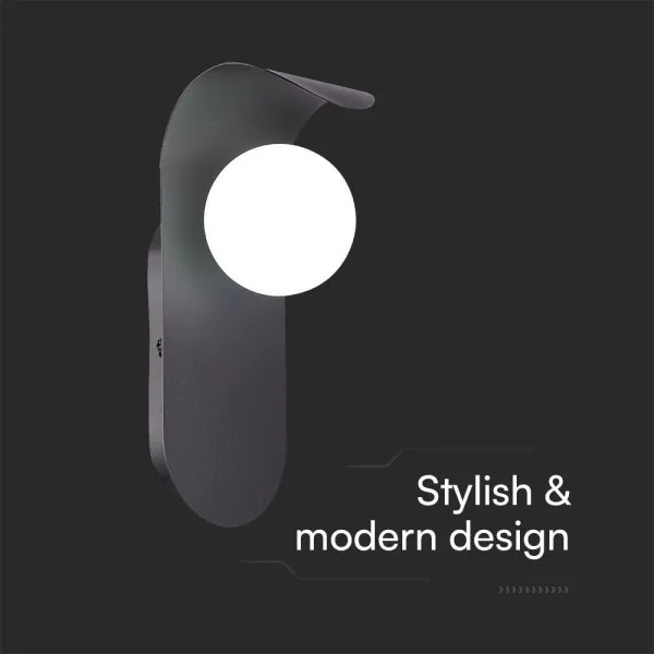 Applique 1xG9/5W/230V nero