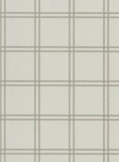 Ralph Lauren Carta da parati Shipley Windowpane - Stone