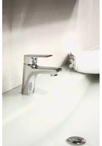 RAV Slezák CO127.0 - Miscelatore per lavabo + piletta COLORADO 14,3 cm cromo lucido