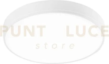 Plafoniera led klio bianca tonda 64,8w 7800lm 3000k 40x5,2cm