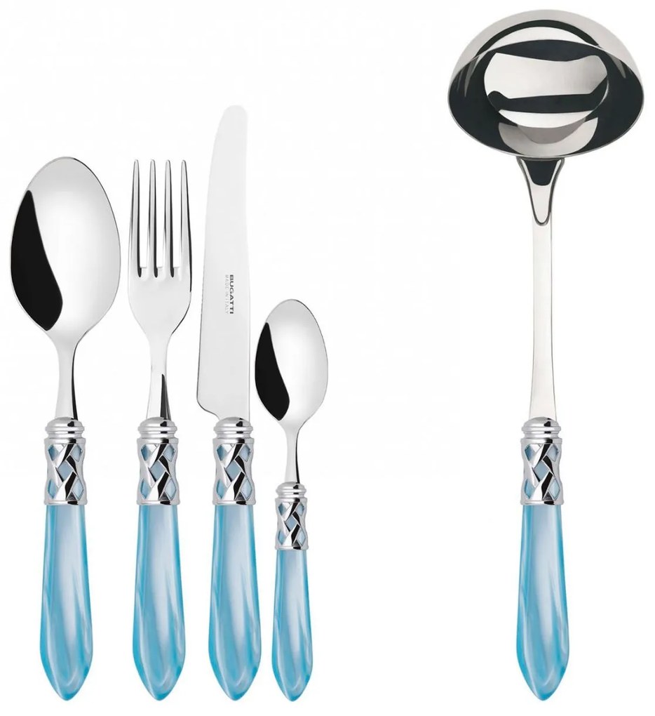 Posate Colorate Casa Bugatti - Aladdin Ghiera Cromata e Finitura