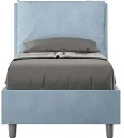 Letto Singolo 80x190 cm Senza Rete Antea Azzurro