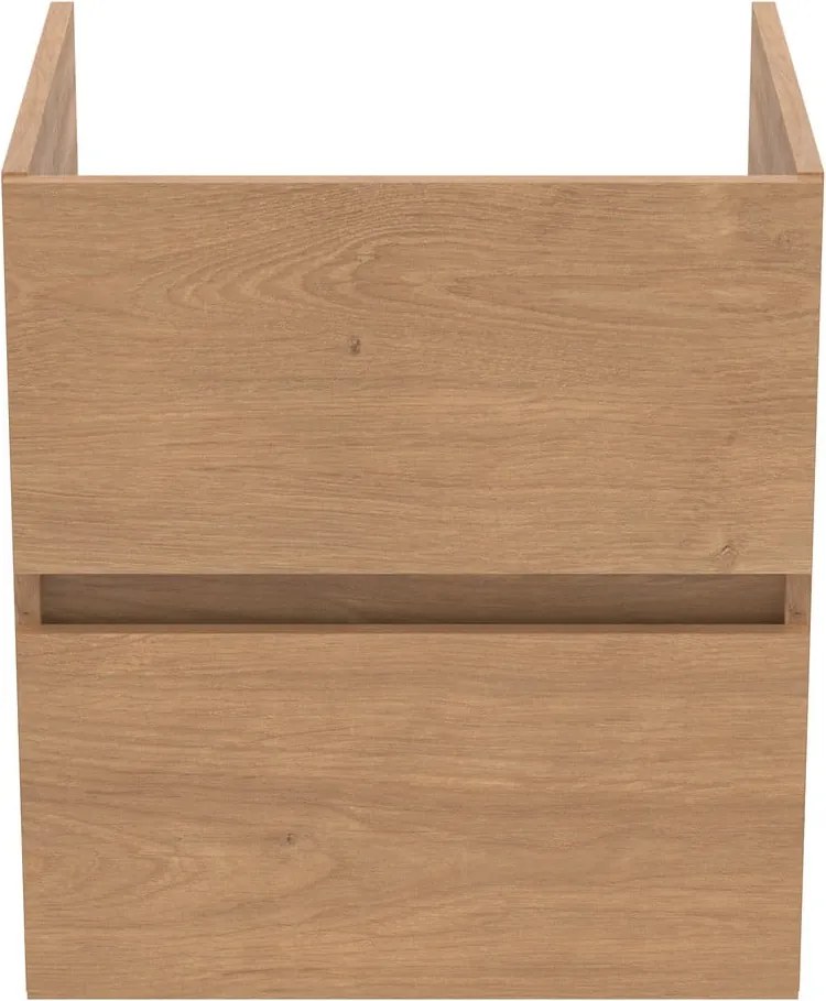 Mobile a sospensione per sottolavabo in rovere naturale 50x55 cm Eurovit+ - Ideal Standard