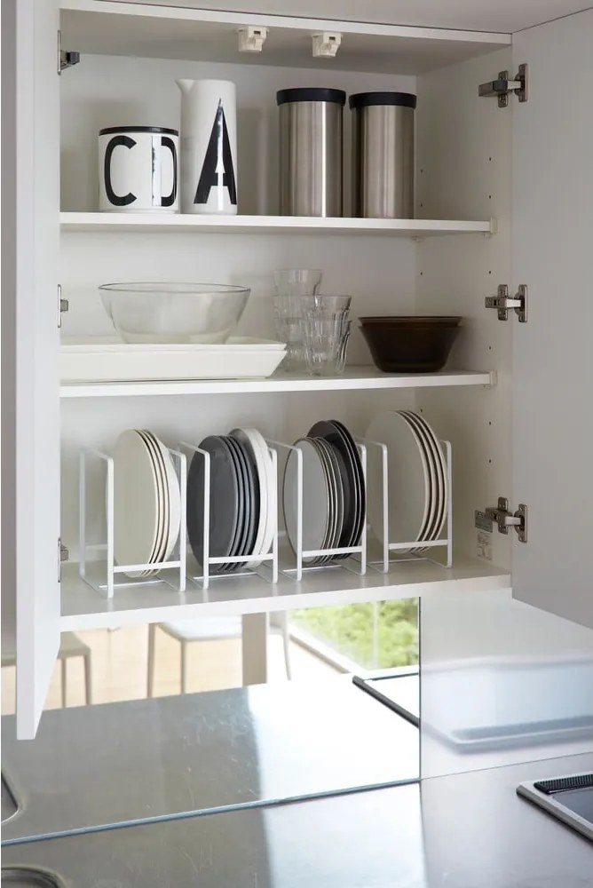 Portapiatti Yamazaki bianco Tower - YAMAZAKI