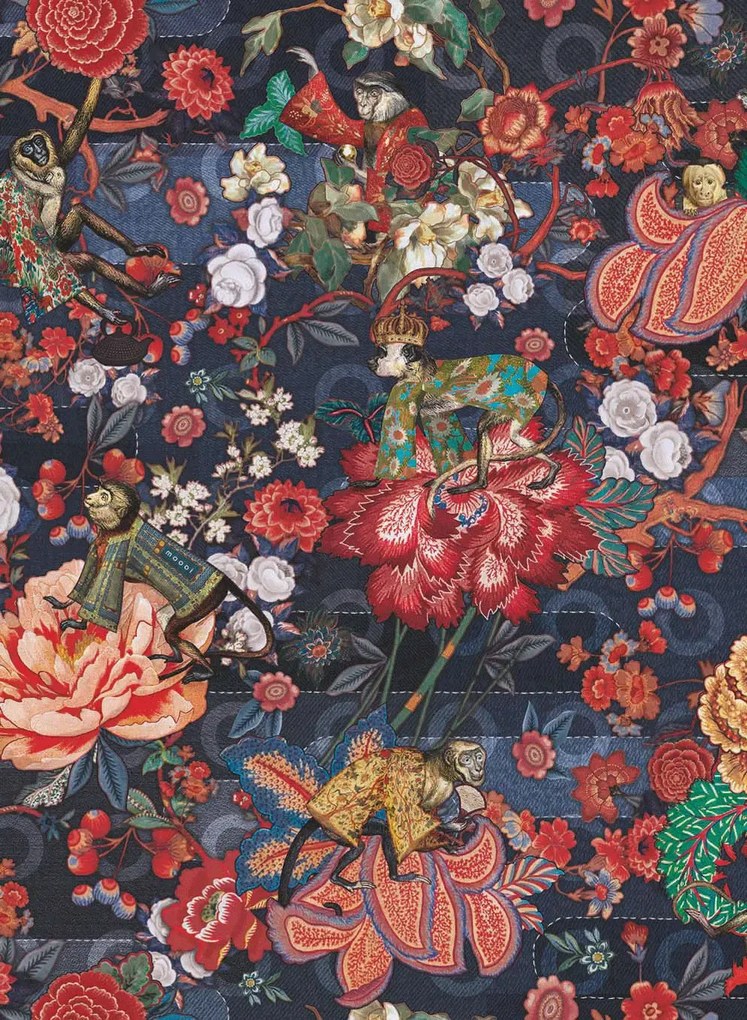 Moooi for Arte Carta da parati Rendezvous Tokyo Blue - MO3010 - Indigo