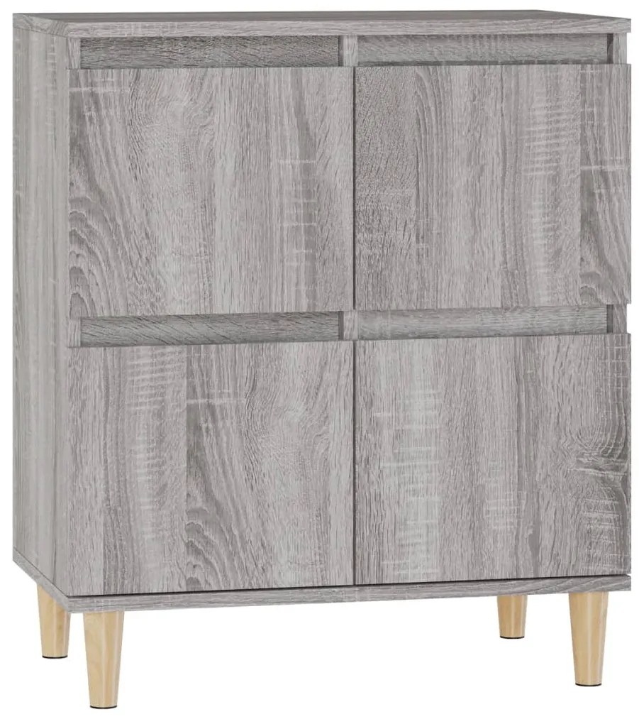 Credenza grigio sonoma 60x35x70 cm in legno multistrato