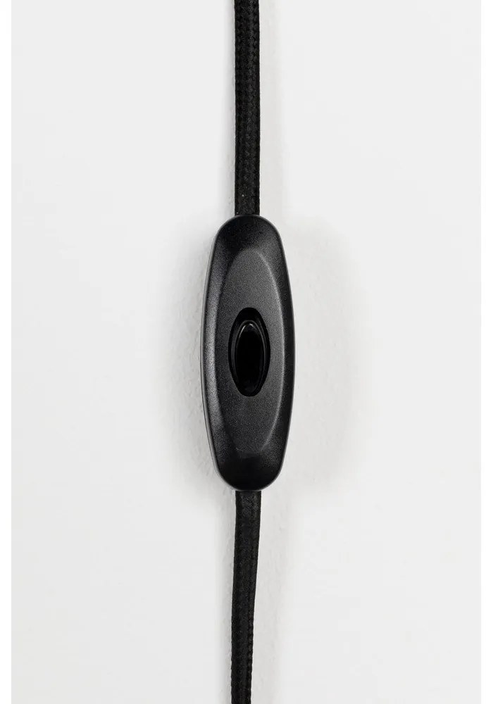 Lampada da parete nera Xavi - White Label