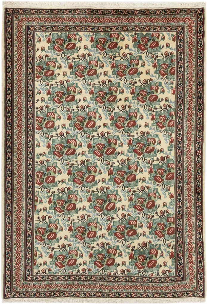 Sirjan Tappeto 210 x 140 (Iran) Annodato A Mano