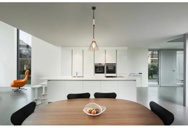 Globo 15676H - Lampadario su catena HALIA 1xE27/60W/230V