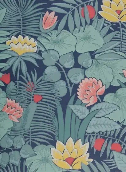 Little Greene Carta da parati Reverie - Nile