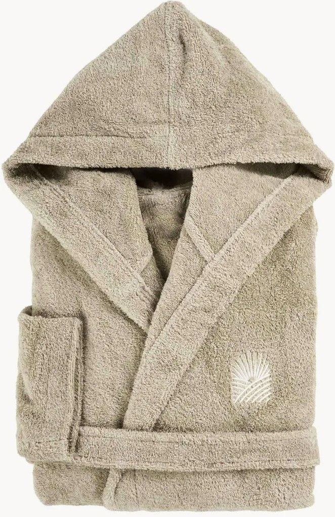 Accappatoio unisex in spugna di cotone Be Positive