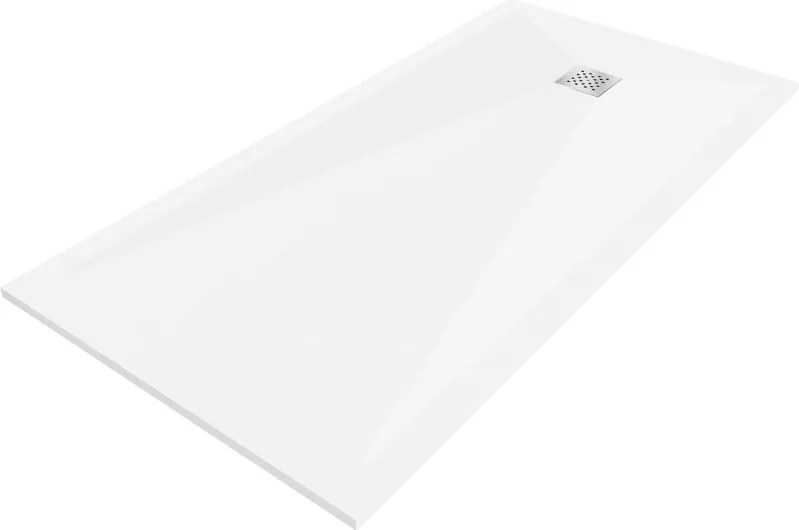 Mexen Stone+ piatto doccia rettangolare in composito 200 x 80 cm, bianco - 44108020