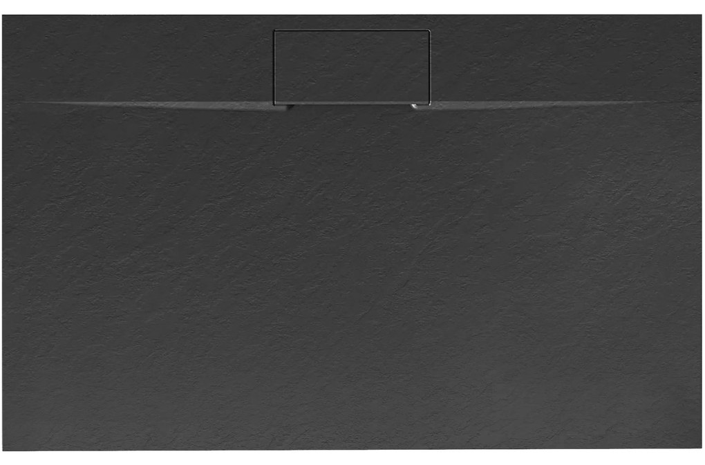 Piatto doccia Bazalt long Black 80x100