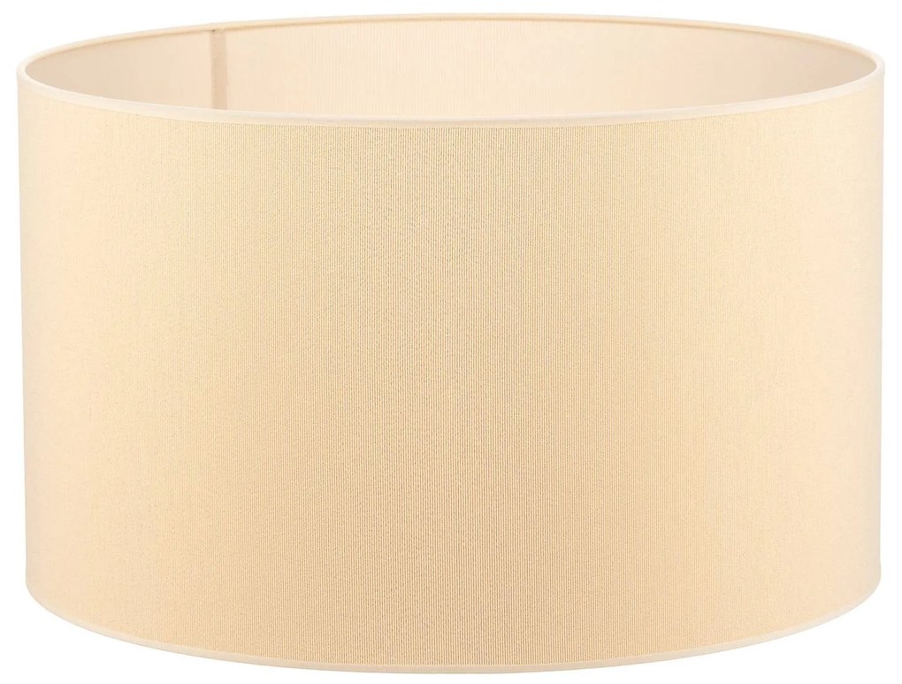 Paralume Roller Ø 50 cm, ecru/oro Duolla, Crema / Ambra, Tessuto / Stoffa / Seta