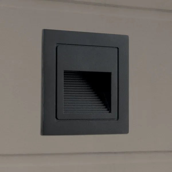 Orion AL 11-1217 - Faretto incasso LORO LED/2W/230V IP65 nero