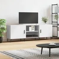 Mobile Porta TV Bianco 150x30x50 cm in Legno Multistratocod mxl 79629