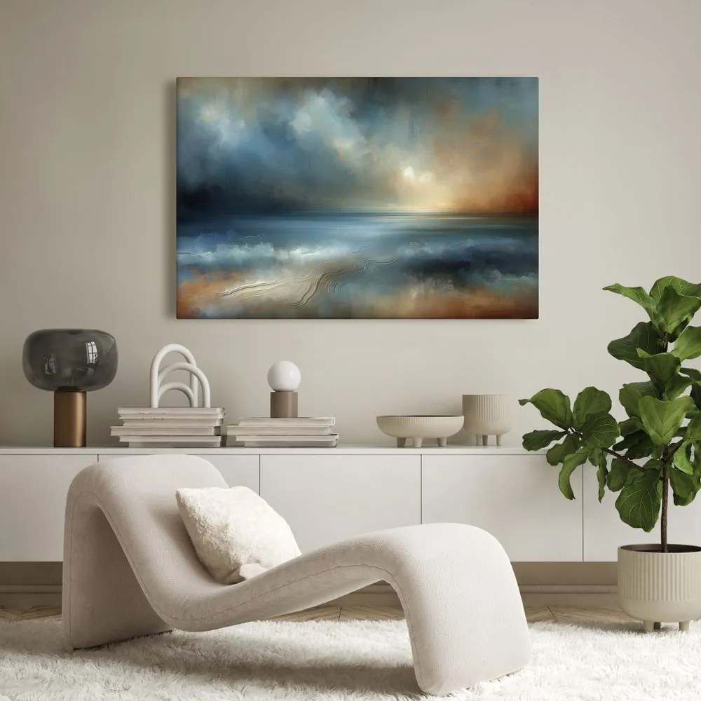 Quadro su tela – Mare e tramonto