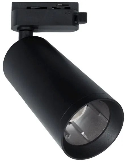 Faretto MICA per sistema a binario 1xGU10/25W/230V Monofase nero