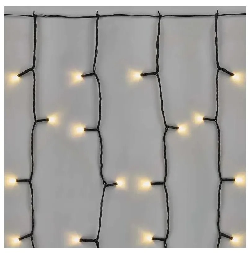 Catena LED natalizia da esterno 100xLED/1x2m IP44 bianco caldo