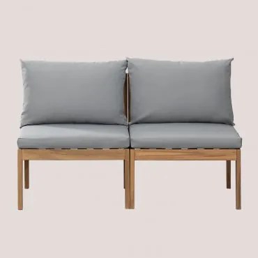 Set da giardino 2 pezzi Filips Grigio visone - Sklum