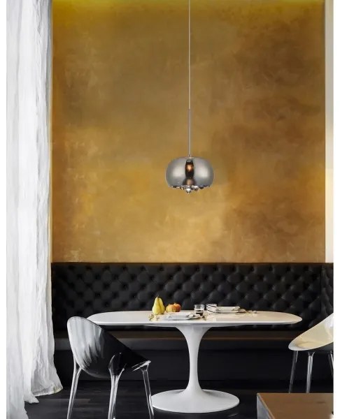 Azzardo AZ3082 - Lampadario a sospensione con filo BURN 1xG9/40W/230V