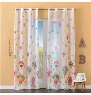 Tenda Arredo Confezionata kids Linea Oro Mongolfiere
