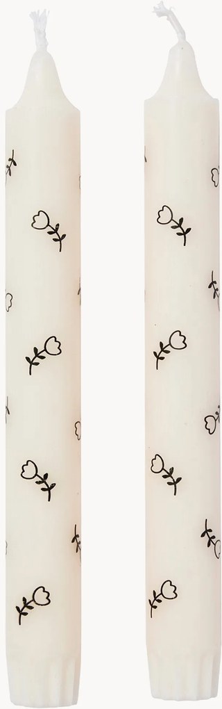 Set di 2 candele fatte a mano Mai