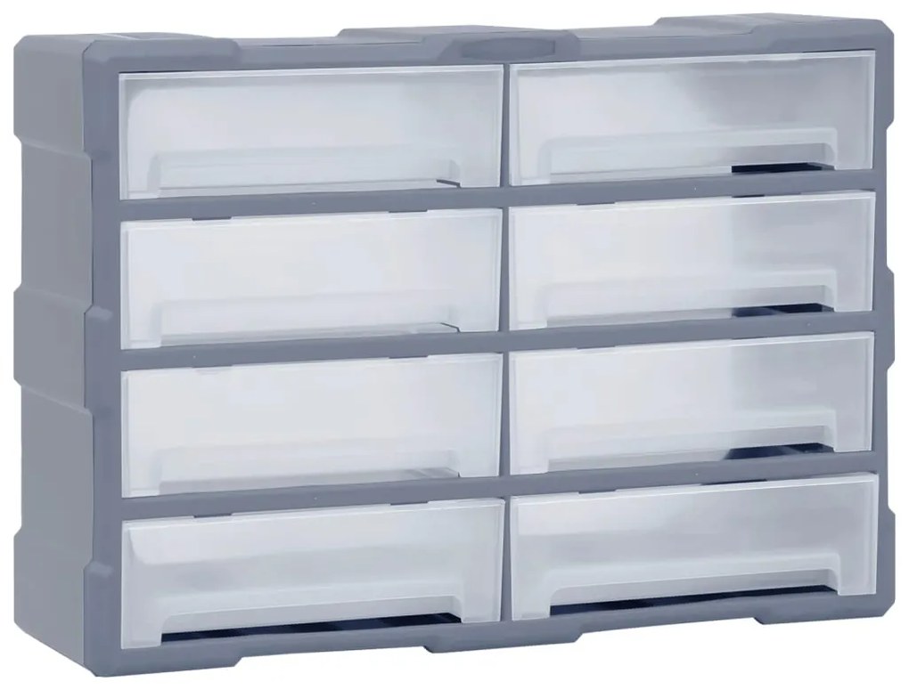 Mobile Contenitore Con 8 Cassetti Grandi 52x16x37 Cm /