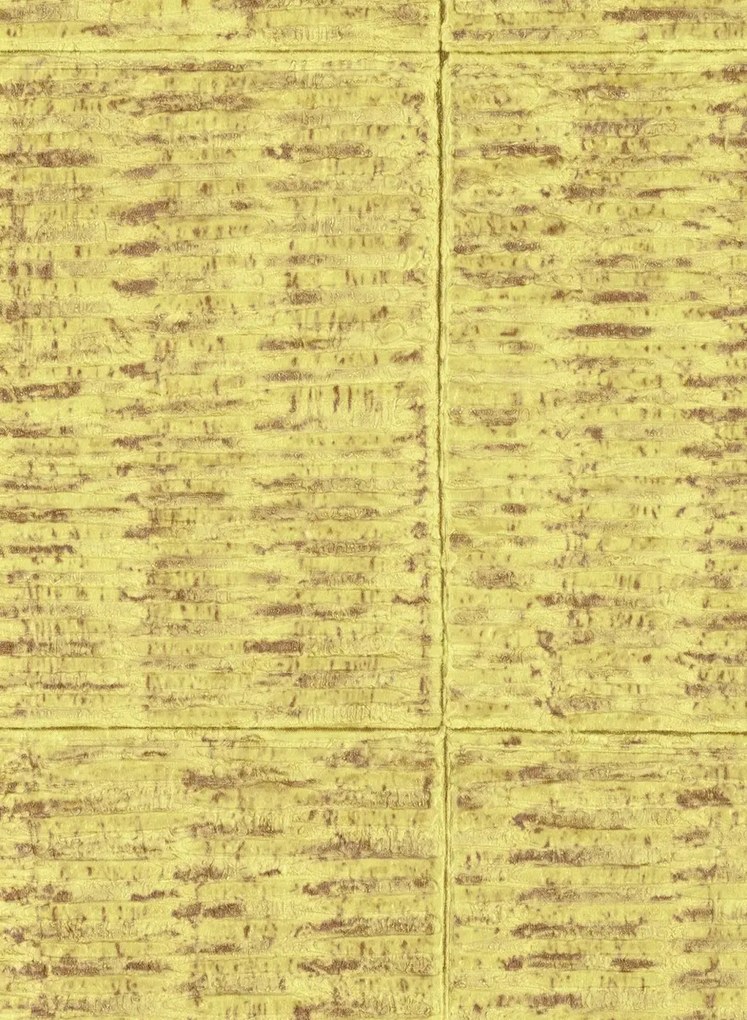 Élitis Carta da parati Mimbre Precioso - Gold/ Gelb