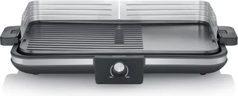 Severin PG 8564 - Grill elettrico da tavolo 2300W/230V 50x30 cm nero