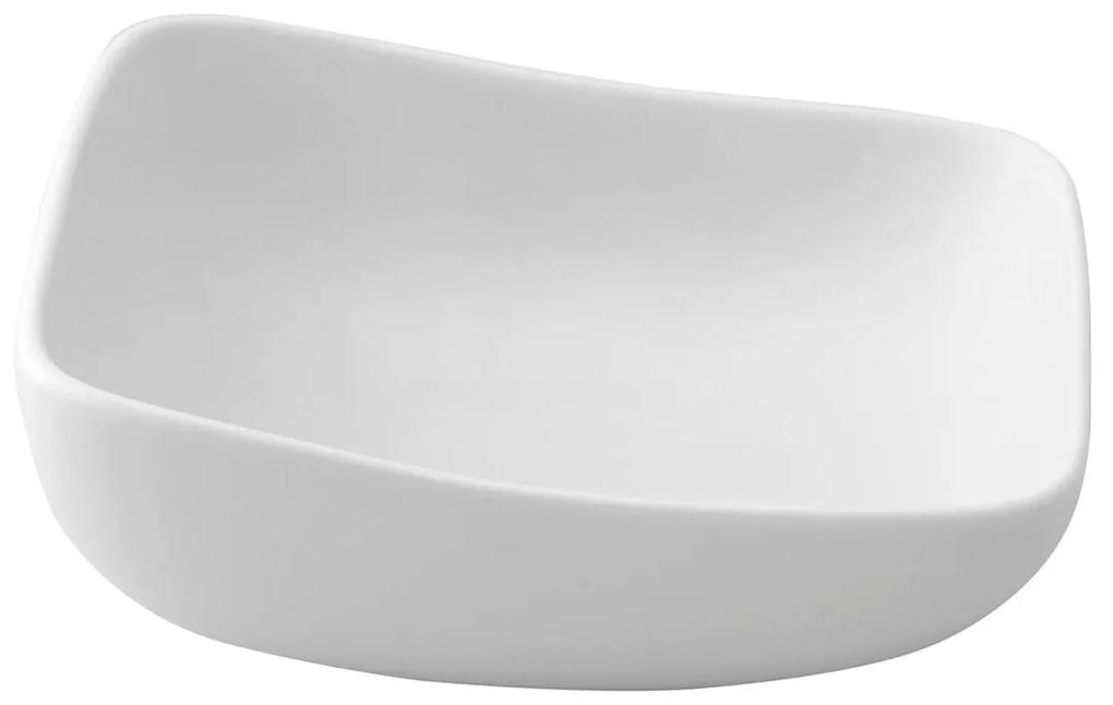 Ciotola Ariane Vital Quadrato Ceramica Bianco (Ø 21 cm) (6 Unità)