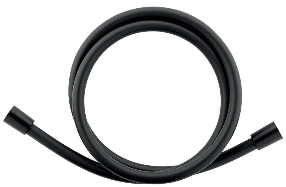 Novaservis - Tubo doccia plastica 150 cm opaco nero