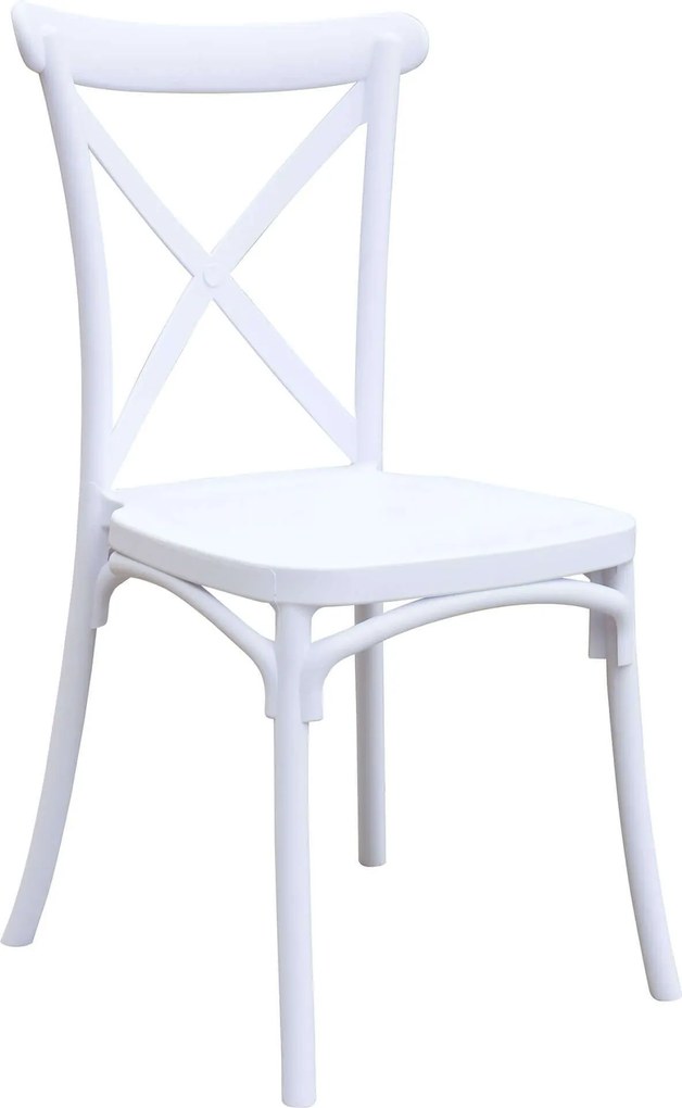 POLY - sedia da esterno vintage in resina